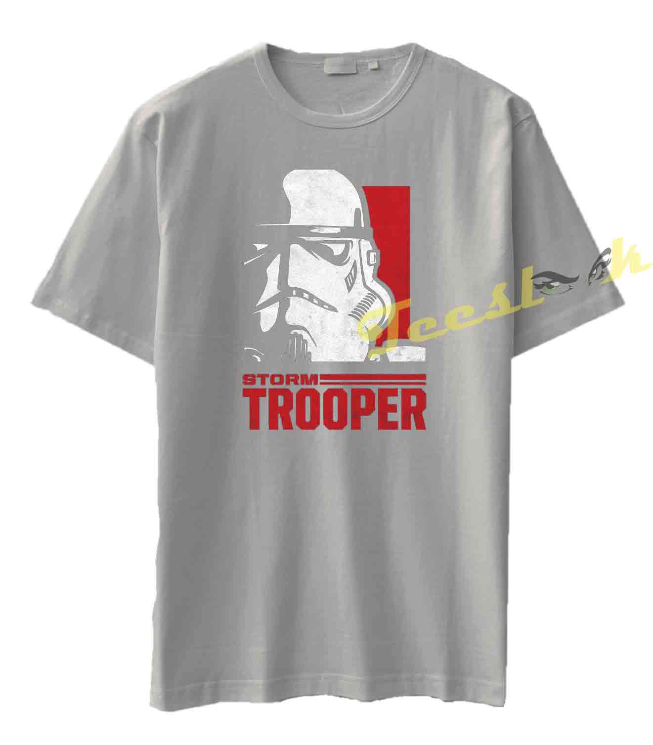 Stormtrooper Metal Star Wars Tee shirt Men Women Casual Short Sleeve 1 Stormtrooper Metal Star Wars Tee shirt