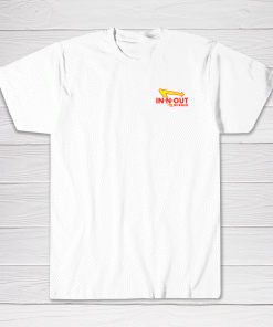 Burger In N Out Logo Tee shirt