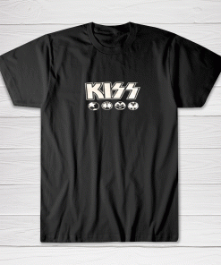 Kiss Rock Band Tee shirt