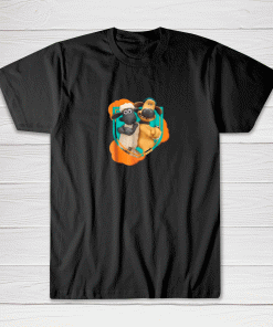 Bitzer and Shaun Best Friends Funny Tee shirt