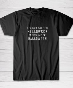 Halloween Shirt Ready for Halloween Men's Tee shirt