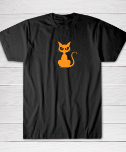 Halloween Black Cat Shirt Halloween 2021 Skeleton Tee shirt Men Women