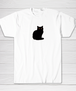Halloween Shirt Meow Cat Tee shirt Men Women