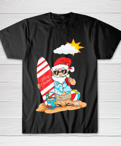 Summer Santa Tee shirt