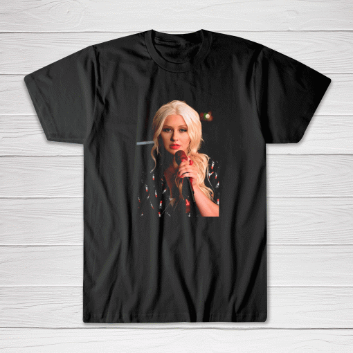 Christina Aguilera 90s Retro Vintage Tee shirt