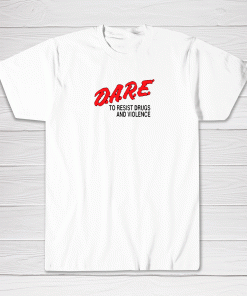 Vintage D.A.R.E Shirt 90s Drug Abuse Resistance Education Retro Tee shirt