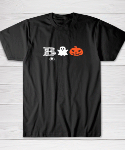 halloween ghost boo tee shirt