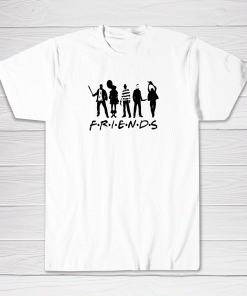 Horror Friends Movie Tee shirt Men Women Casual Short Sleeve
