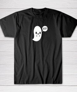 Cute Ghost Halloween Tee shirt Men Women