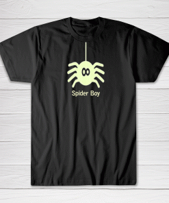 Kids Halloween Spider Boy Tee shirt