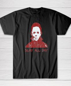 Slay All Day Halloween Tee shirt