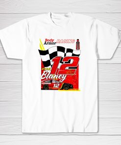 Body Armor Racing Ryan Blaney 12 Tee shirt