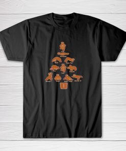 Gingerbread Man Funny Christmas Tee shirt