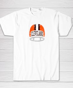 Cleveland Retro Helmet Tee shirt