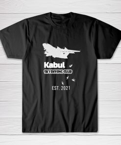 Kabul Skydiving Club Tee shirt