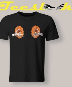 Halloween Nipple Pumpkin T shirt
