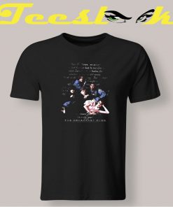 The Breakfast Club Letter Tee shirt