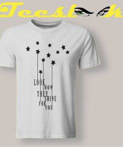 Coldplay Yellow Tee shirt