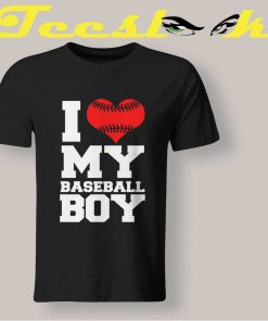 I Love Baseball Boy Tee shirt