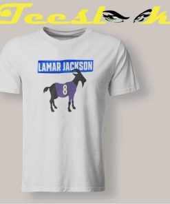 The Goat Lamar Jackson T shirt