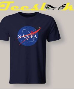 Santa on Nasa Tee shirt