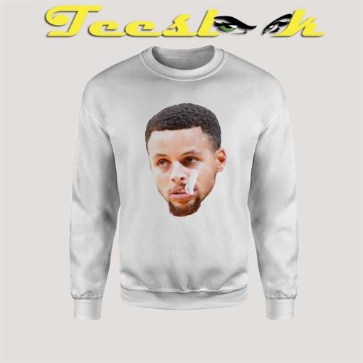 Stephen Curry Face Sweatshirt