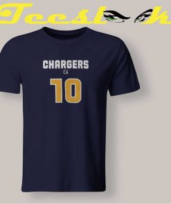 Chargers Justin Herbert 10 T shirt