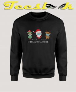 Social Distancing Christmas Sweatshirt