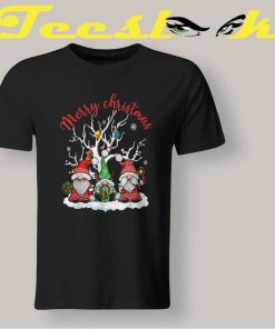 Gnomes Merry Christmas Tee shirt