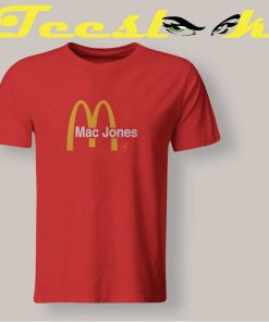 Mac Jones Mc Donalds Parody Tee shirt