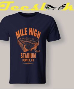 Mile High Stadium 1960 Tee shirt