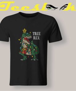 Christmas Tree Rex T shirt