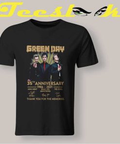 Green Day 35th Anniversary T shirt