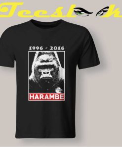 Harambe Gorilla Cincinnati Zoo T shirt