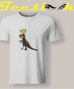 Basquiat Dinosaur Crown T shirt