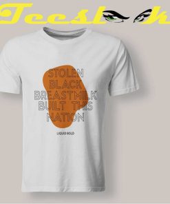 Stolen Black Breast milk T shirt