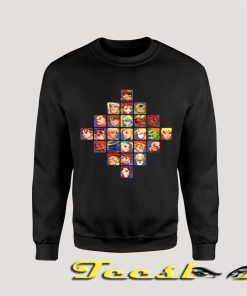 Street Fighter Alpha 3 Max Characters Sweatshirt