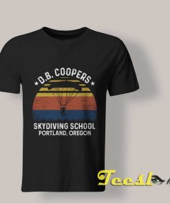 Db Cooper Skydiving School T shirt
