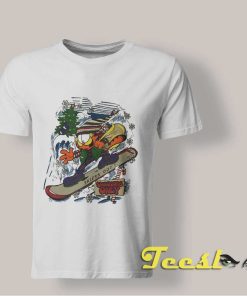 Garfield Snowboard T shirt