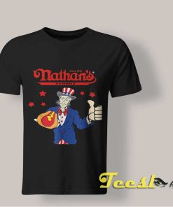 Nathan's Hot Dog Winners Joey Chestnut shirt