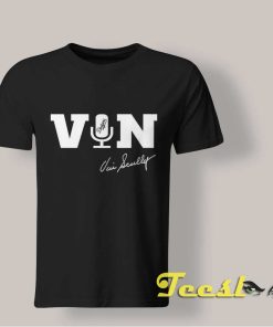 Signature Vin Scully Microphone T shirt