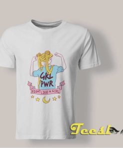 Girl Power Sailor Moon Kawaii T Shirt