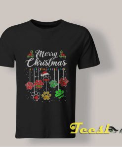 Santa Paws Christmas T shirt