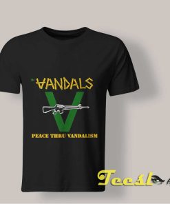 Peace Thru Vandalism The Vandals T shirt