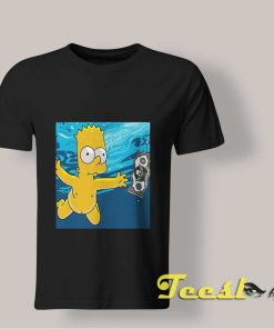 Bart Simpson Nirvana Nevermind T shirt
