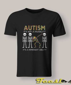 Autism Skeleton shirt