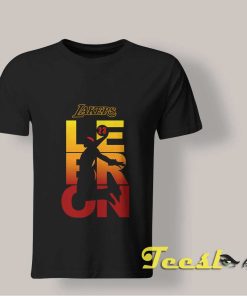 La Lakers Lebron James T shirt