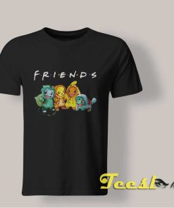 Pikachu Charmander Squirtle Bulbasaur T-shirt