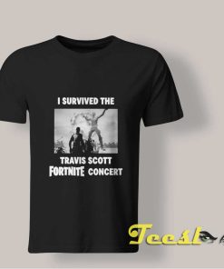 I Survived The Travis Scott Fortnite Concert shirt