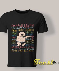 baby finn i'm a buff baby that can dance like a man shirt